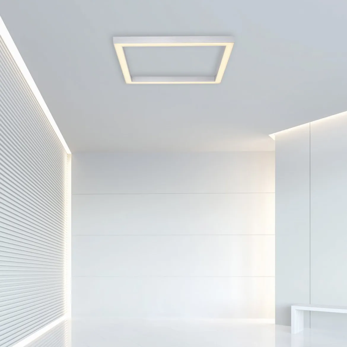 Paul Neuhaus 6022-95 PURE LINES LED Deckenleuchte diamond (alu) CCT
