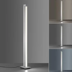 Paul Neuhaus 421-95 PURE-LINES LED Stehleuchte stone (alu) CCT