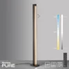 Paul Neuhaus 451-79 PURE-LINES LED Stehleuchte oak graphite CCT
