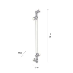Paul Neuhaus 6121-95 PURE LINES LED Strahler diamond (alu) CCT