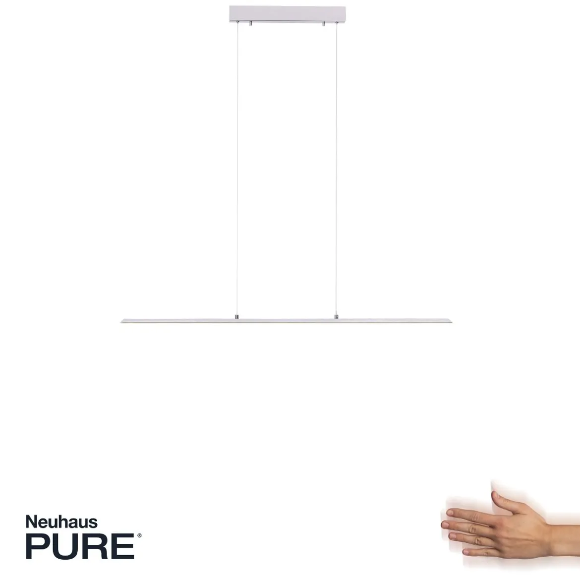 Paul Neuhaus 8375-55 PURE-LITE LED Pendelleuchte diamond CCT 100cm
