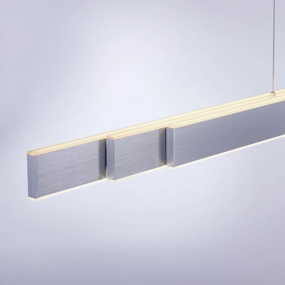 Paul Neuhaus 2738-95 PURE-LUME LED Pendelleuchte diamond ( alu) CCT Sensordimmer