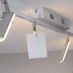 Paul Neuhaus 6358-95 PURE-MIRA LED Deckenleuchte 6-flammig diamond (alu) CCT