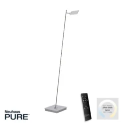 Paul Neuhaus 356-95 PURE-MIRA LED Stehleuchte diamond (alu) CCT