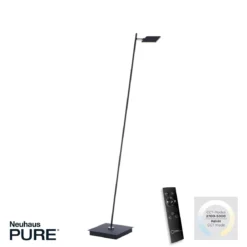 Paul Neuhaus 356-18 PURE-MIRA LED Stehleuchte black pearl CCT