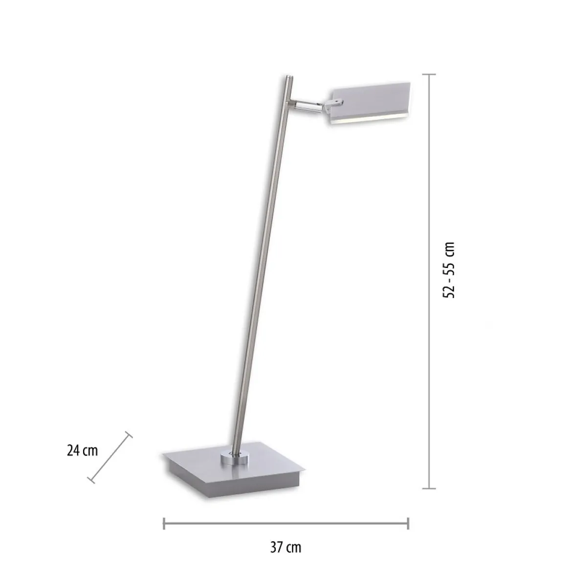 Paul Neuhaus 4356-95 PURE-MIRA LED Tischleuchte diamond (alu) CCT
