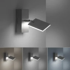 Paul Neuhaus 9353-95 PURE MIRA LED Wandleuchte diamond (alu) CCT