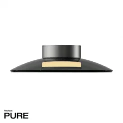 Paul Neuhaus 6094-15 PURE Moon Deckenleuchte platin grau 32cm dimmbar