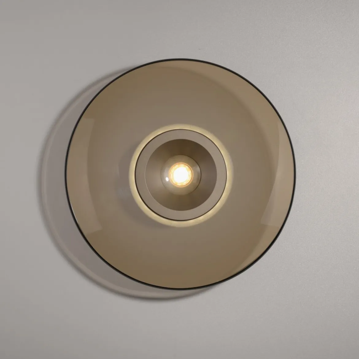 Paul Neuhaus 6094-97 PURE Moon Deckenleuchte bronce 32cm dimmbar