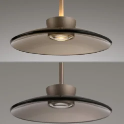 Paul Neuhaus 2193-97 PURE Moon LED Pendelleuchte bronce 3-flammig