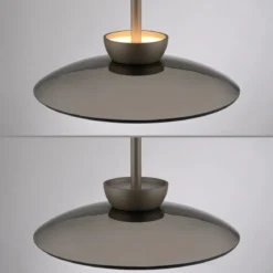 Paul Neuhaus 2193-97 PURE Moon LED Pendelleuchte bronce 3-flammig