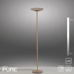 Paul Neuhaus 594-97 PURE Moon LED Stehleuchte bronce Touchdimmer