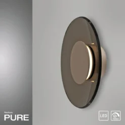Paul Neuhaus 9594-97 PURE Moon LED Wandleuchte bronce 32cm 2700K