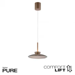 Paul Neuhaus 2191-97 PURE Moon Pendelleuchte bronce