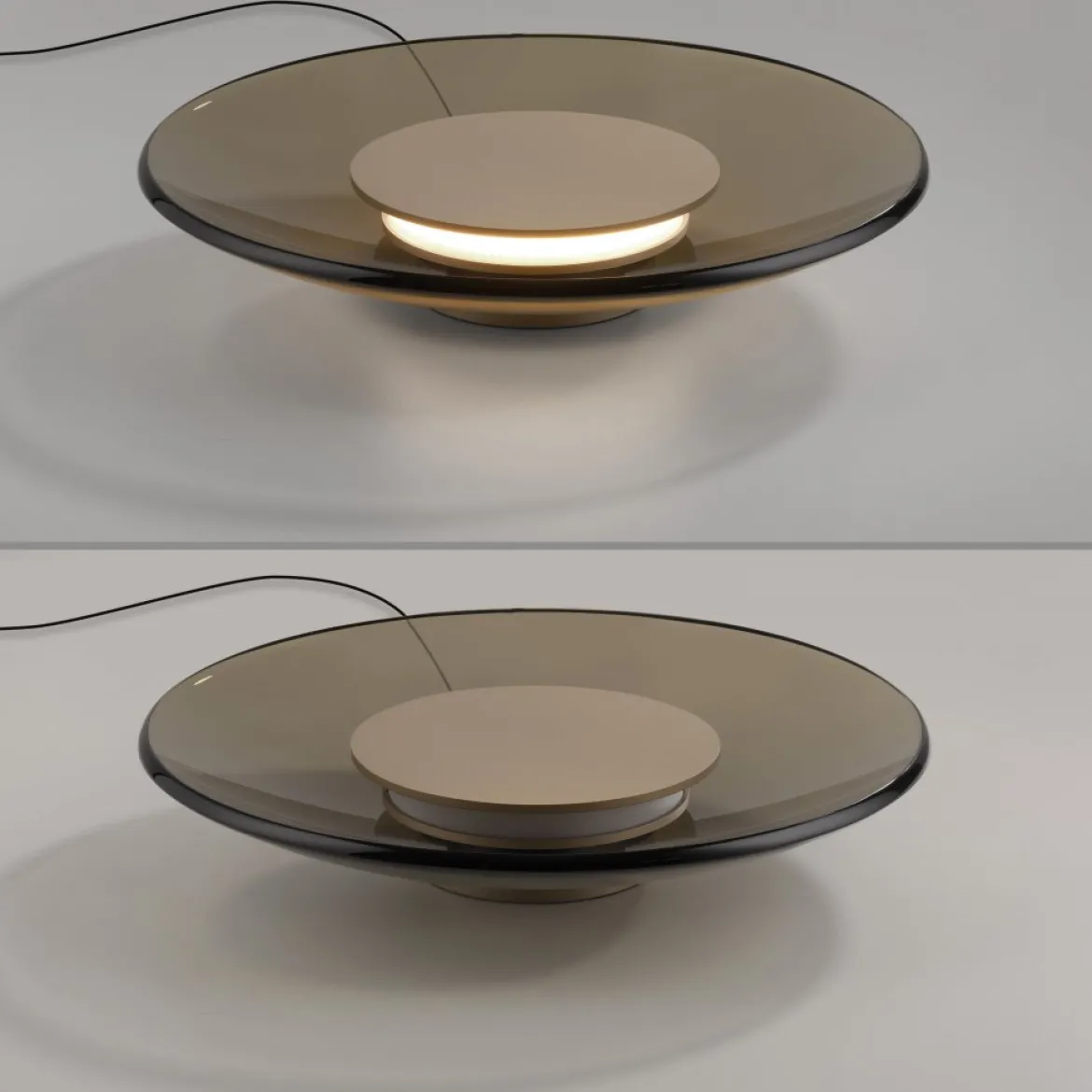 Paul Neuhaus 4594-97 PURE Moon Tischleuchte bronce dimmbar