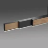 Paul Neuhaus 2545-79 PURE MOTO-RISE LED Pendelleuchte oak black pearl höhenverstellbar ausziehbar