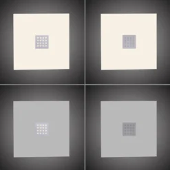 Paul Neuhaus 6433-95 PURE-NEO LED Deckenleuchte aluminium CCT 45x45cm