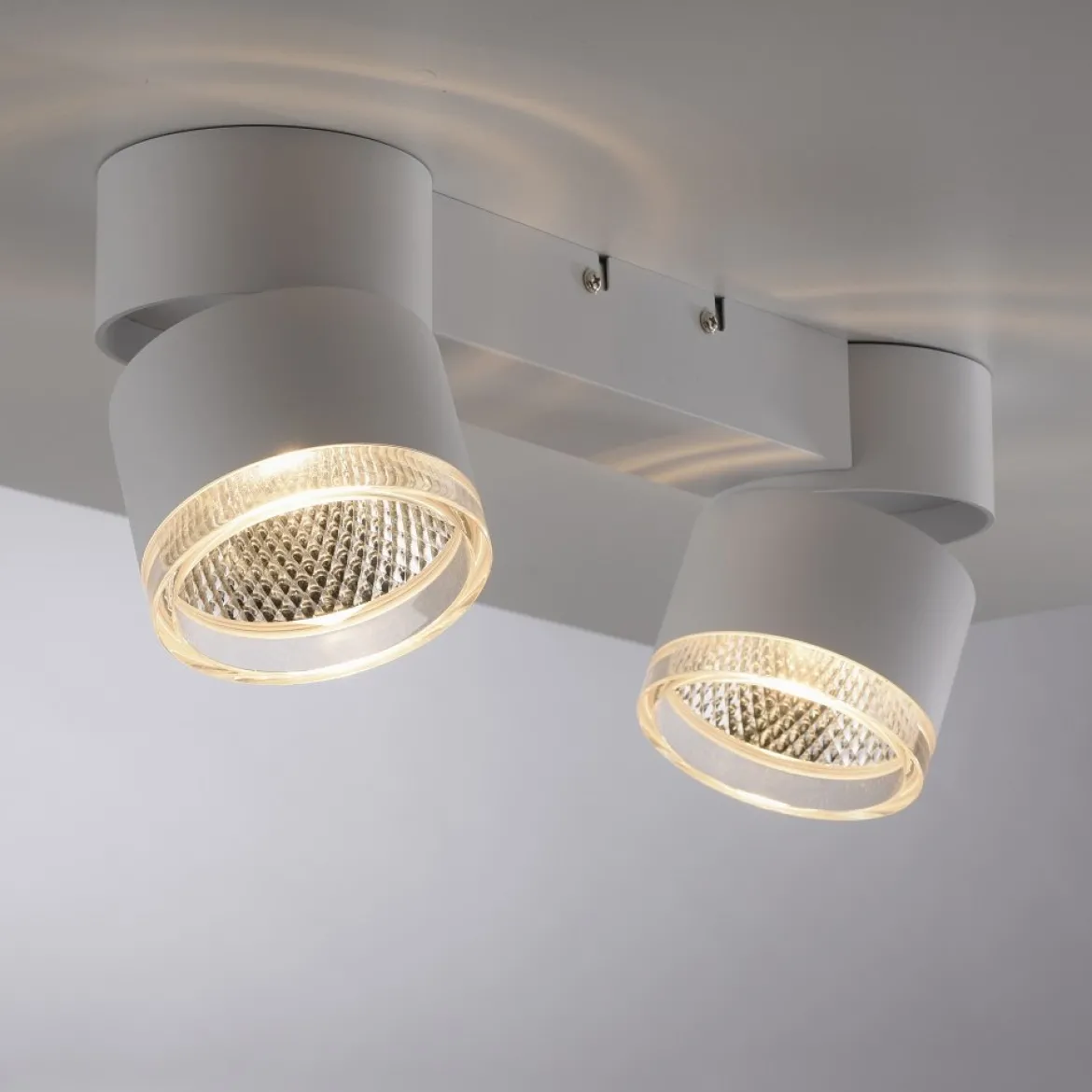 Paul Neuhaus 6862-16 PURE-NOLA LED Deckenleuchte 2-flammig weiß