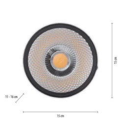 Paul Neuhaus 6451-18 PURE-NOLA LED Deckenstrahler 1-flammig schwarz