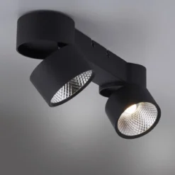 Paul Neuhaus 6452-18 PURE-NOLA LED Deckenleuchte 2-flammig schwarz