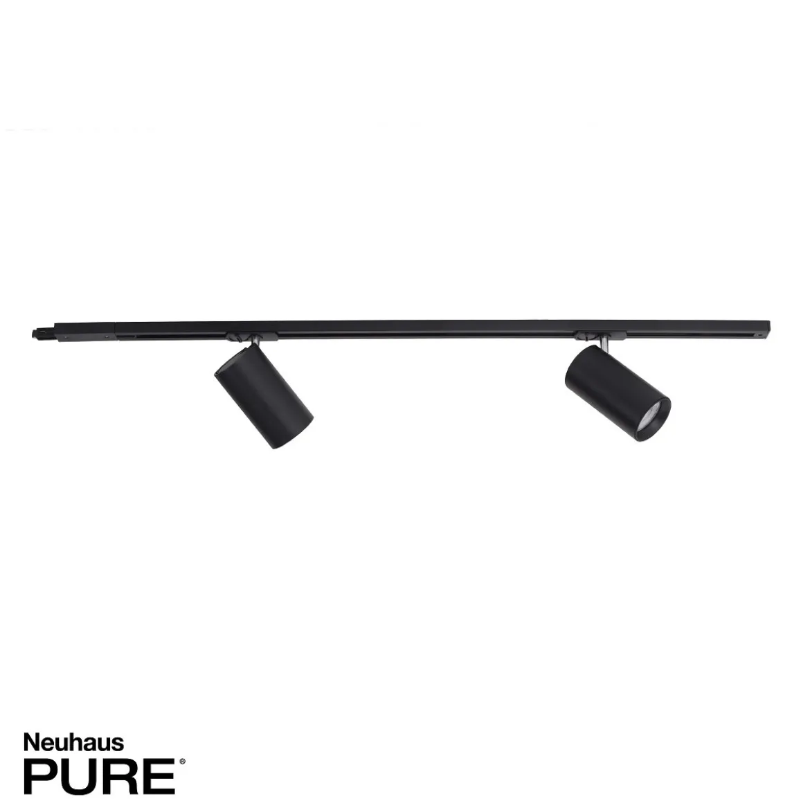 Paul Neuhaus 6214-18 PURE-TECHNIK LED Schienenleuchte schwarz dimmbar