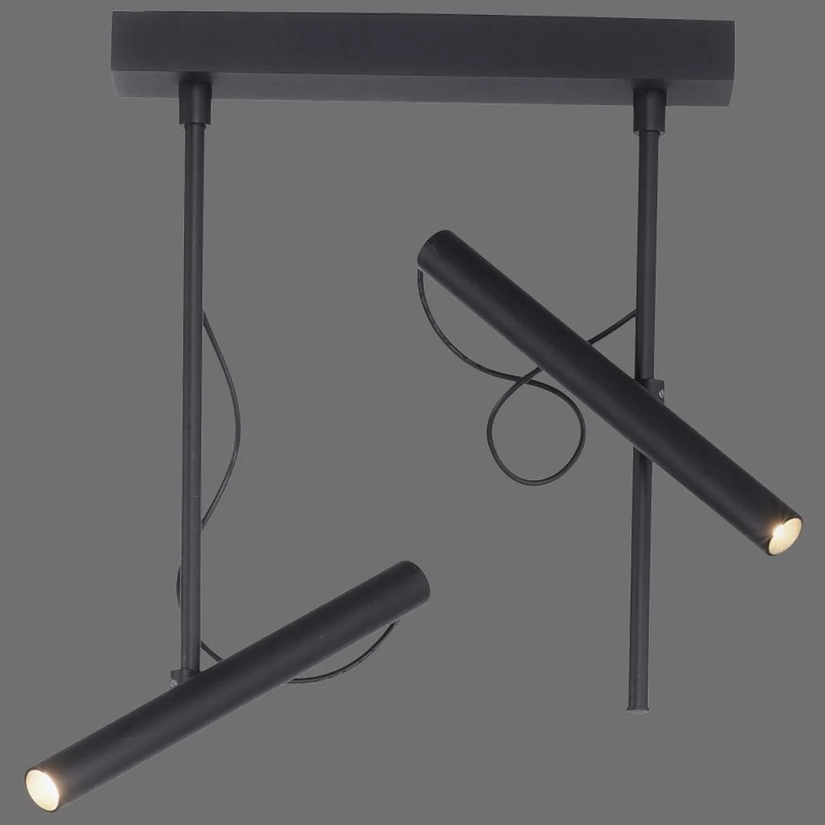 Paul Neuhaus 6068-18 PURE-TUTUA LED Deckenleuchte schwarz dimmbar
