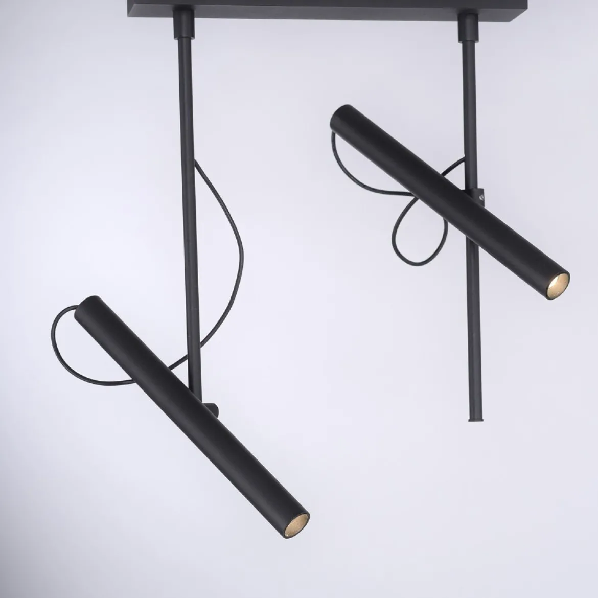 Paul Neuhaus 6068-18 PURE-TUTUA LED Deckenleuchte schwarz dimmbar