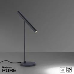 Paul Neuhaus 4405-18 PURE-TUTUA LED Tischleuchte schwarz dimmbar