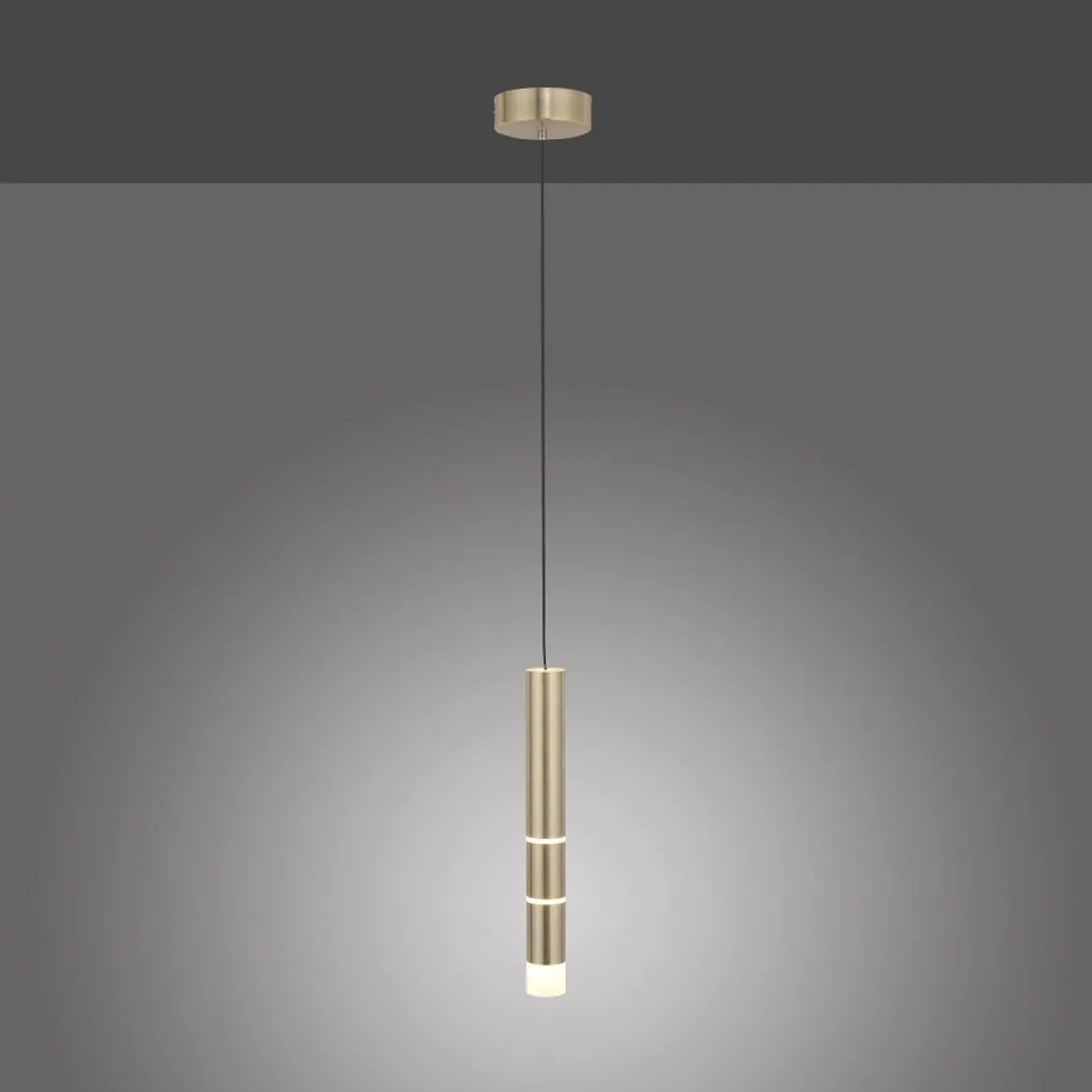 Paul Neuhaus 2211-60 PURE-VEGA LED Pendelleuchte messing matt getrennt schaltbar