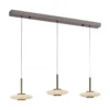Paul Neuhaus 2083-34 PURE Vitrum Pendelleuchte dark-metal brown Comfort Lift