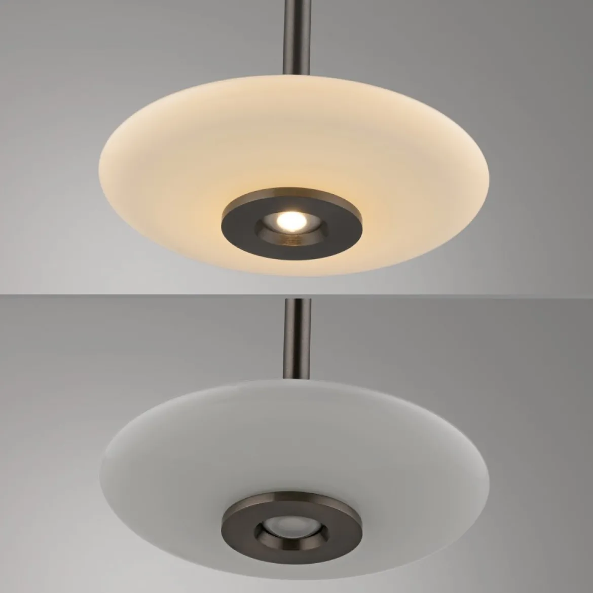 Paul Neuhaus 2053-34 PURE Vitrum Pendelleuchte dark-metal brown dimmbar