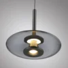 Paul Neuhaus 2083-15 PURE Vitrum Pendelleuchte platin (grau) Comfort Lift