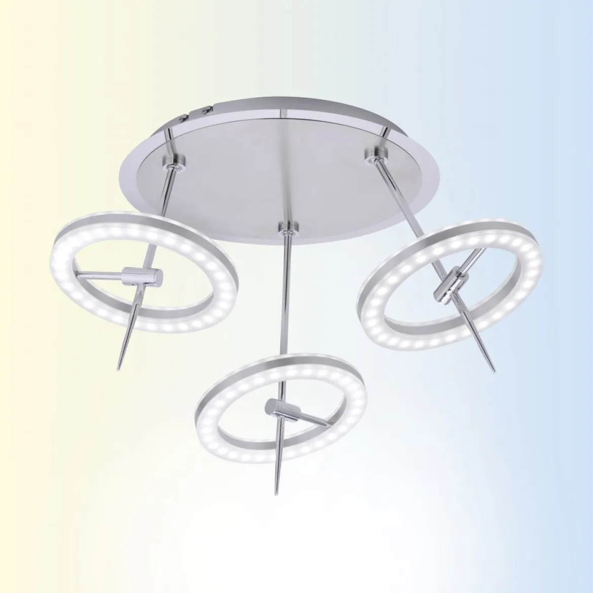 Paul Neuhaus 6891-55 Q-AMY LED Deckenleuchte stahl