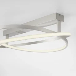 Paul Neuhaus 6739-55 Q-BELUGA LED Deckenleuchte stahlfarben Smart Home