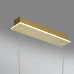 Paul Neuhaus 2079-60 Q-ETIENNE Pendelleuchte 4-flammig Messing Matt