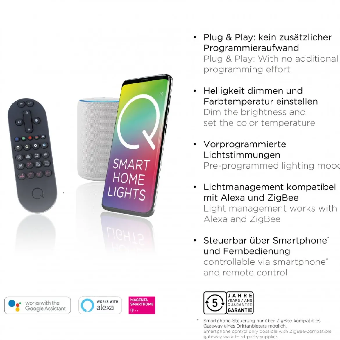 Paul Neuhaus 8287-16 Q-FRAMELESS 45 Deckenleuchte weiss