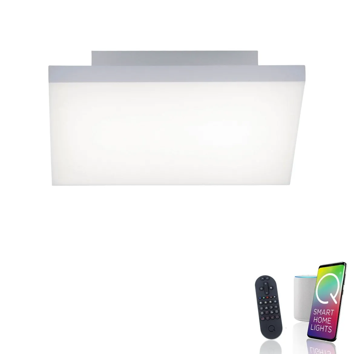 Paul Neuhaus 8287-16 Q-FRAMELESS 45 Deckenleuchte weiss
