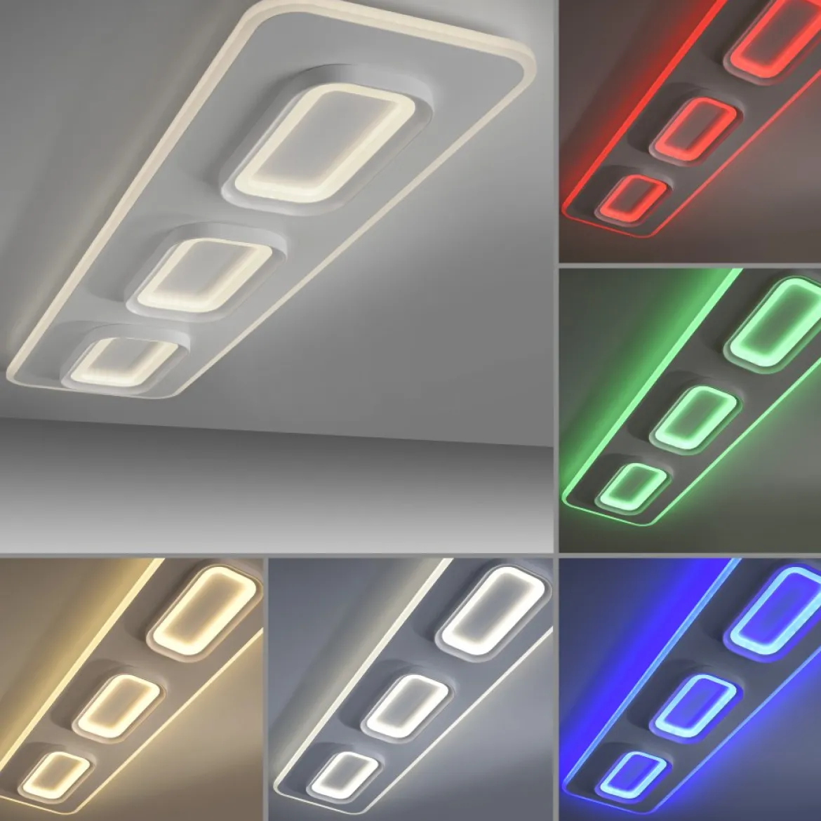 Paul Neuhaus 6505-16 Q-KALINA LED Deckenleuchte weiss