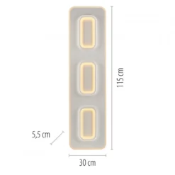 Paul Neuhaus 6505-16 Q-KALINA LED Deckenleuchte weiss