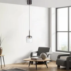 Paul Neuhaus 2741-21 Q-KON Pendelleuchte silber 1-flammig Smart Home