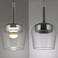 Paul Neuhaus 2741-21 Q-KON Pendelleuchte silber 1-flammig Smart Home