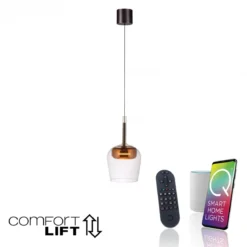Paul Neuhaus 2741-20 Q-KON Pendelleuchte kupfer 1-flammig Smart Home