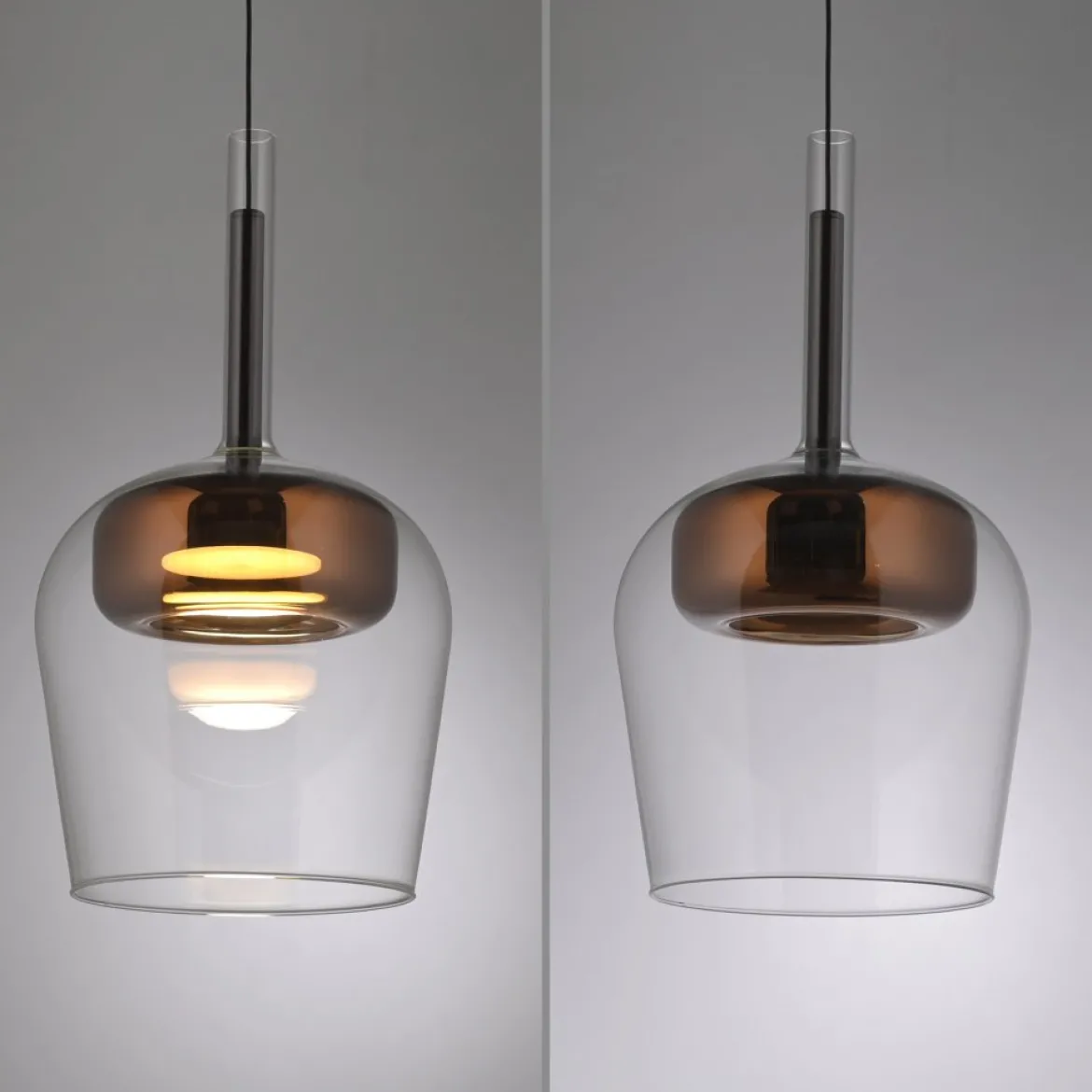 Paul Neuhaus 2741-20 Q-KON Pendelleuchte kupfer 1-flammig Smart Home