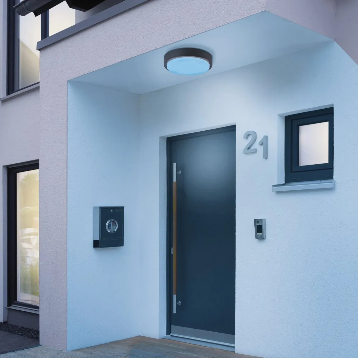Paul Neuhaus 9650-13 Q-LENNY LED Deckenleuchte anthrazit