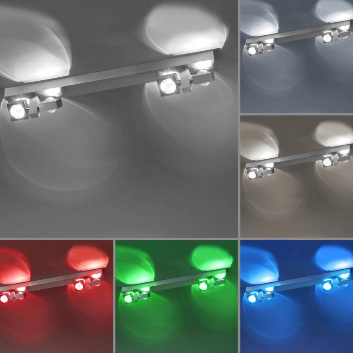 Paul Neuhaus 6471-95 Q-NEMO LED Deckenleuchte aluminium