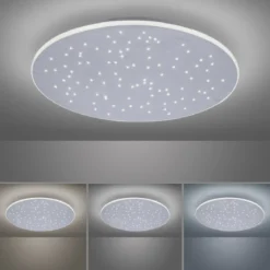 Paul Neuhaus 8037-95 Q-NIGHTSKY Deckenleuchte aluminium rund