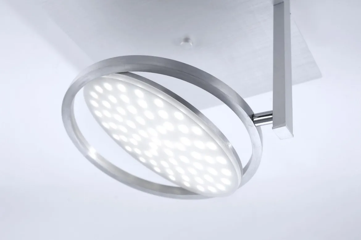 Paul Neuhaus 6801-95 Q-ORBIT LED Deckenleuchte aluminium