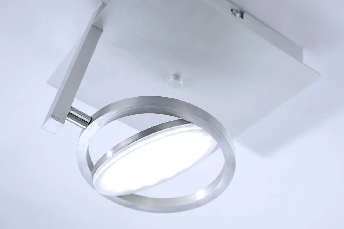 Paul Neuhaus 6801-95 Q-ORBIT LED Deckenleuchte aluminium