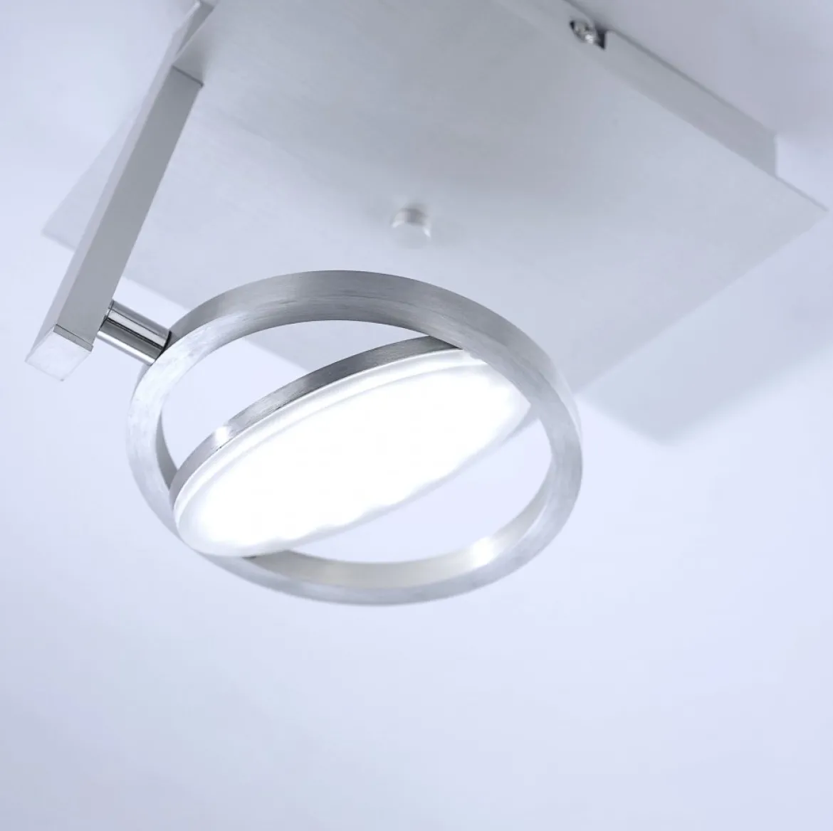 Paul Neuhaus 6801-95 Q-ORBIT LED Deckenleuchte aluminium