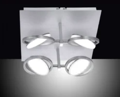 Paul Neuhaus 6805-95 Q-ORBIT LED Deckenleuchte aluminium
